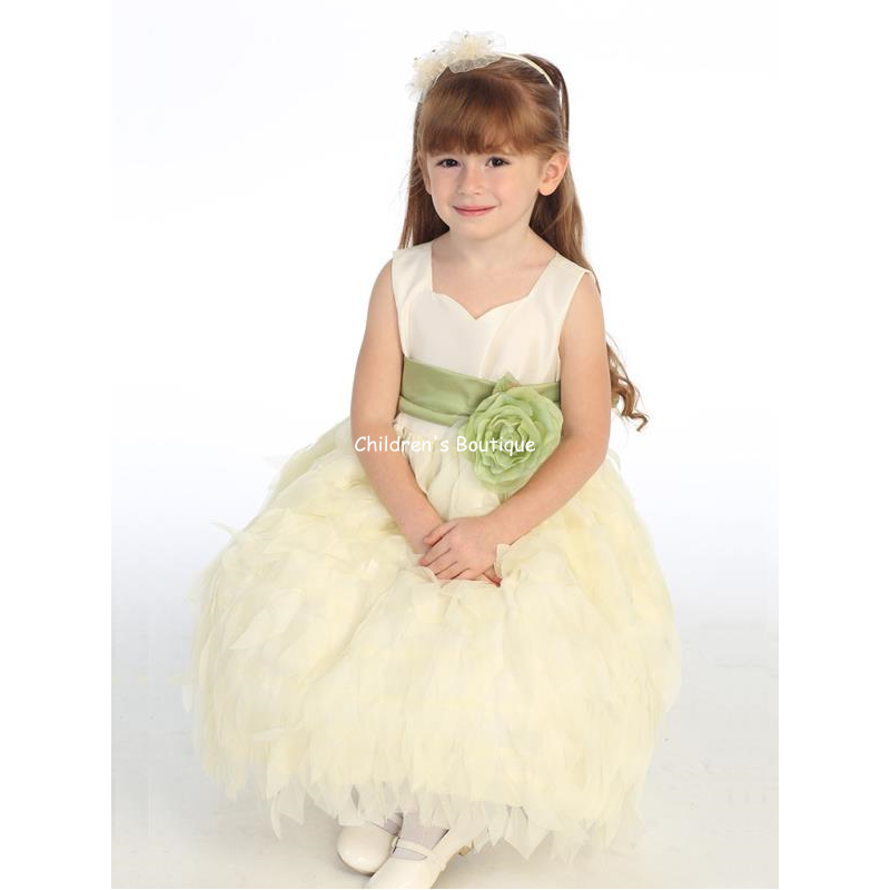 Chiffon Flower Girl Dress