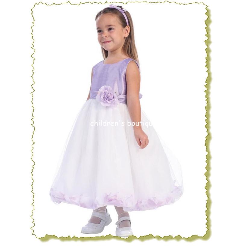 Petal Flower Girl Dress