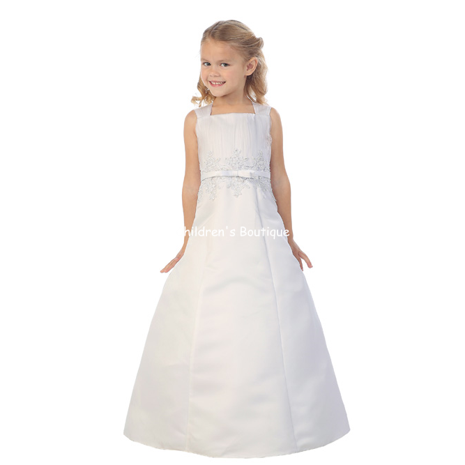 A-line Lace Flower Girl Dress