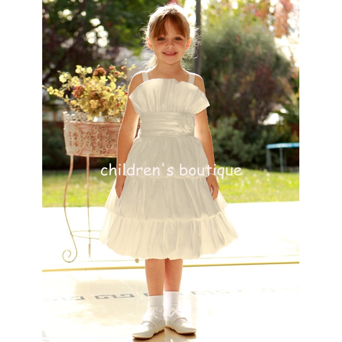 Bubble Flower Girl Dress