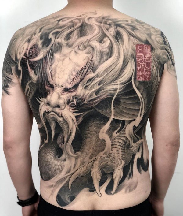 HengYue - Chinese Dragon Tattoo