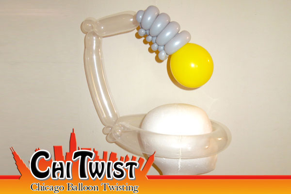 Lightbulb Balloon Hat