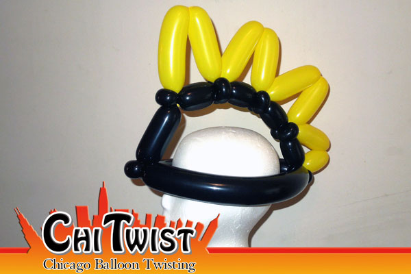 Mohawk Balloon Hat