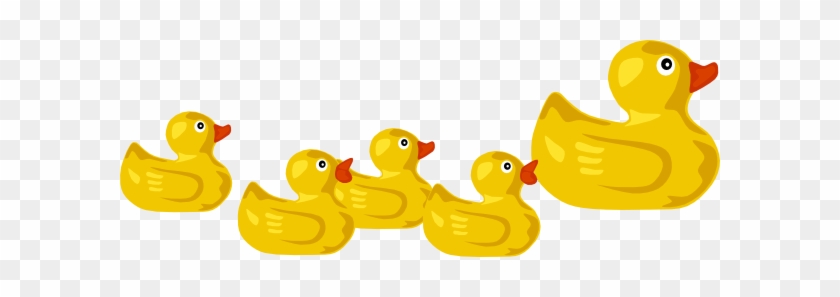 pond with ducks clipart