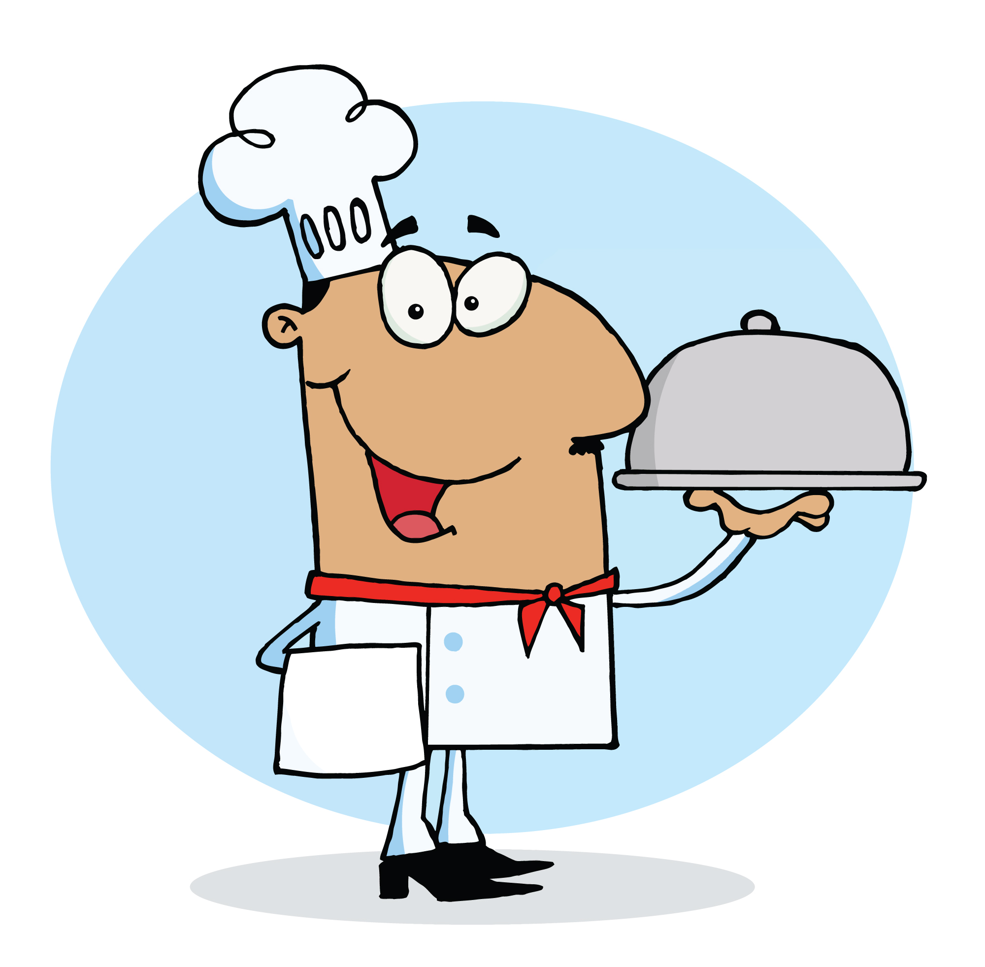 Clipart Chef Cuisinier Cuisine Clipart Of A Smiling C - vrogue.co