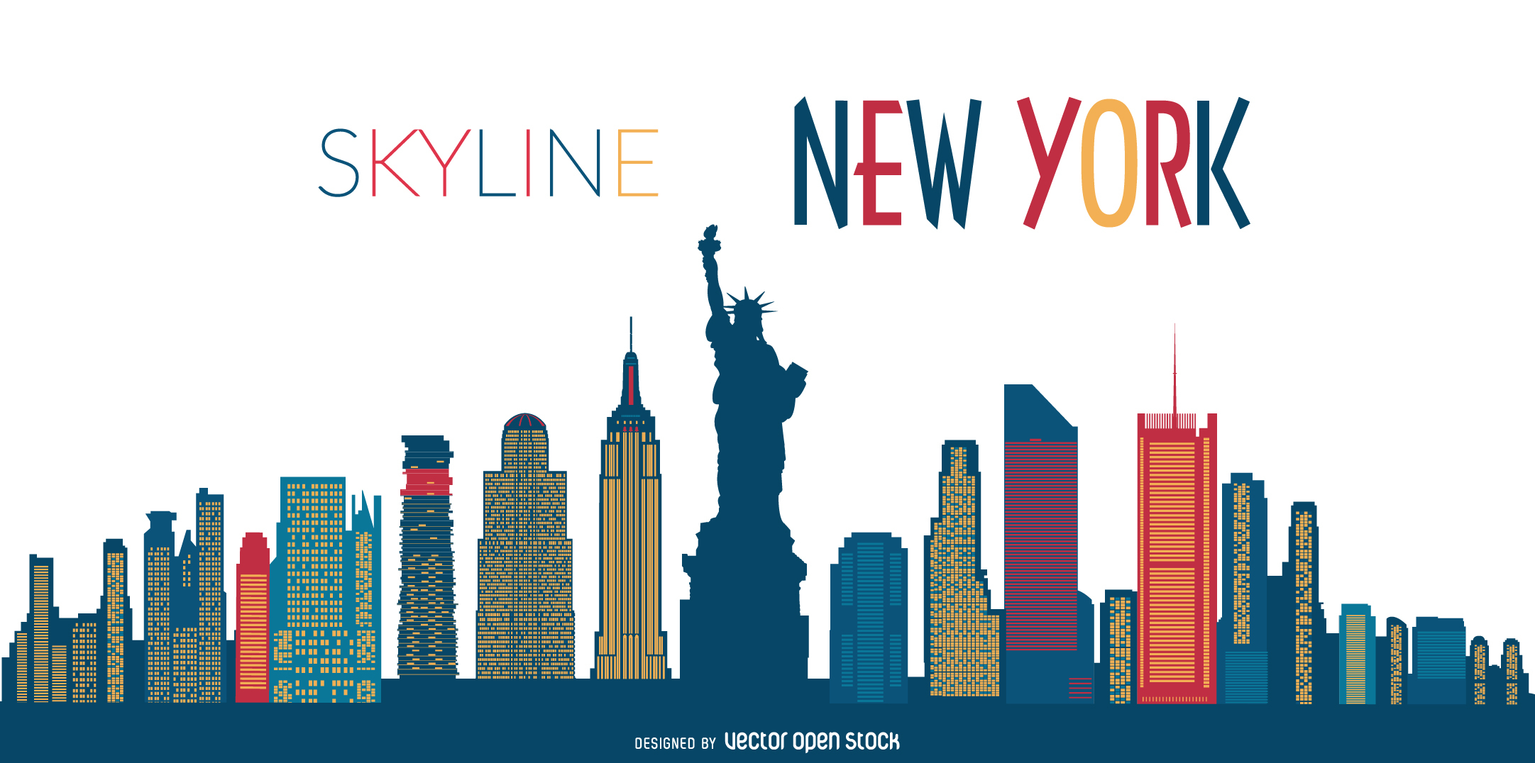 Clip Art Free Download New York City Skyline Clipart - vrogue.co