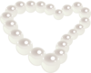 Pearl Heart Clip Art