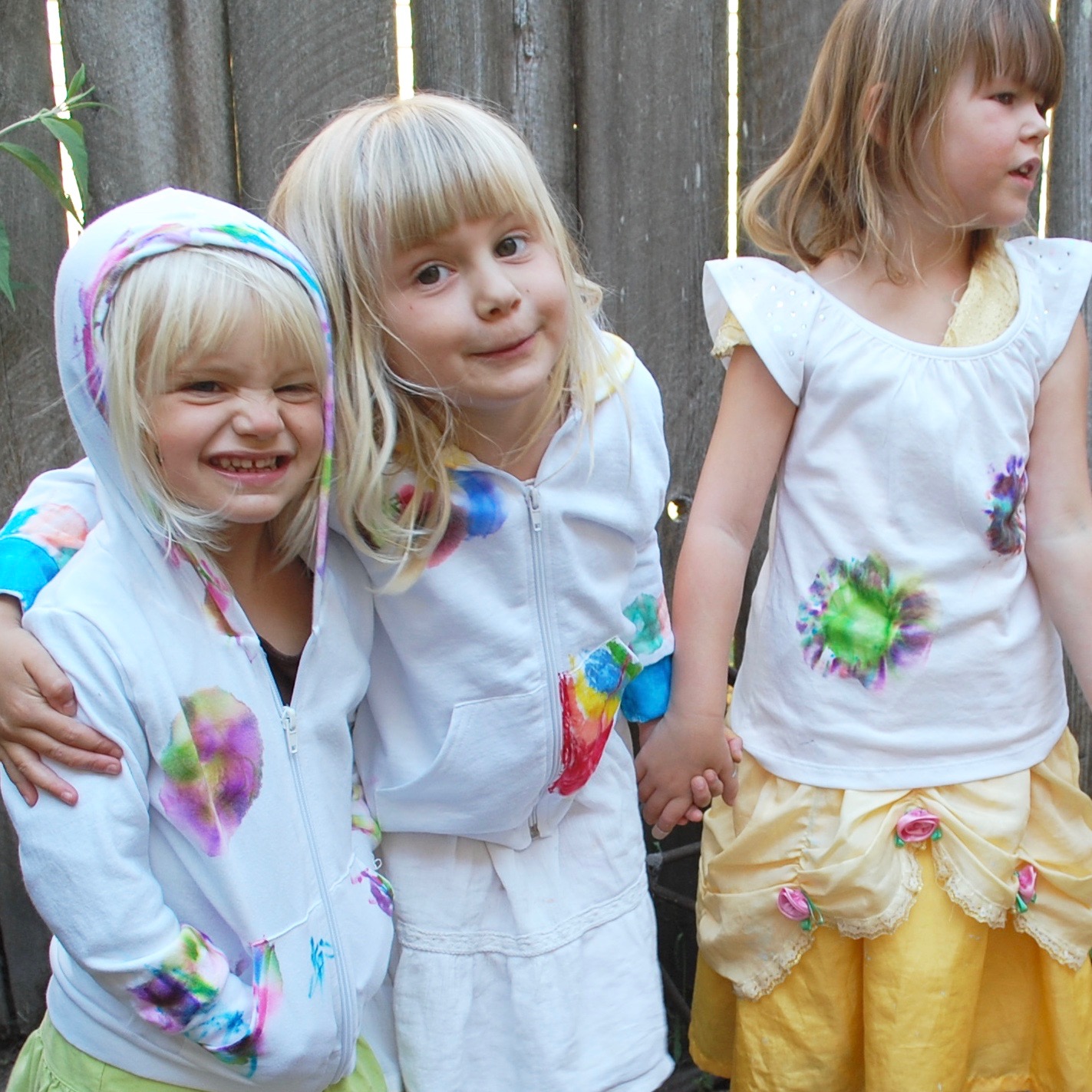 Easy Tie Dye with Permament Markers