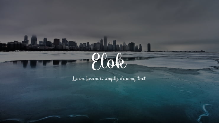 Elok Font