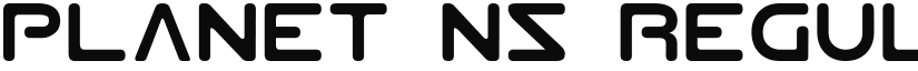 Planet NS font download