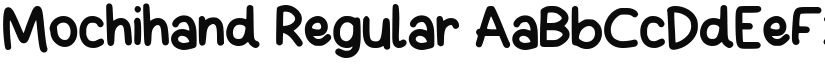 Mochihand font download