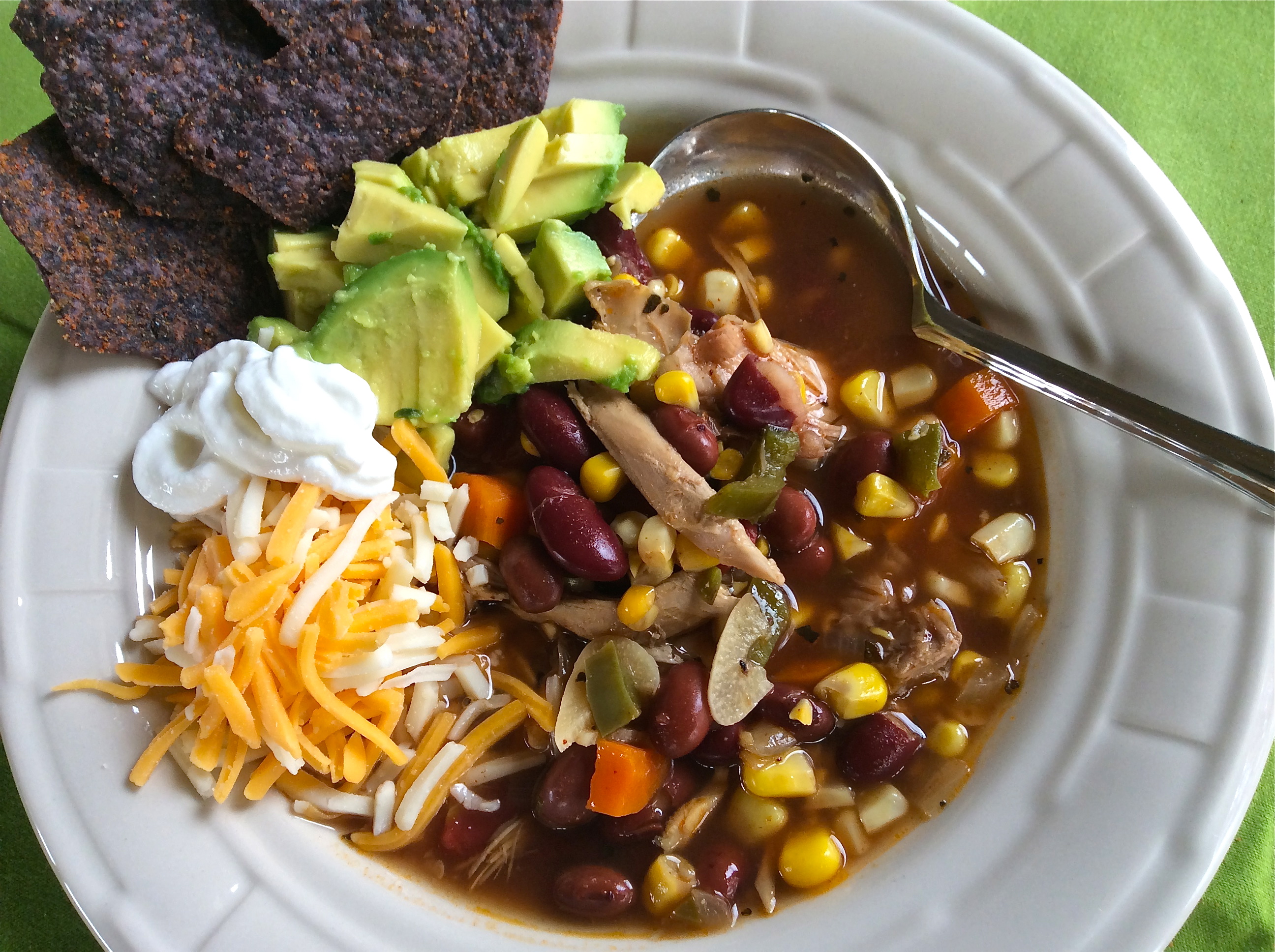 Southwestern Turkey Soup