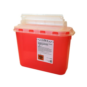 5.4 qt. Sharps Disposal Container, 20/case