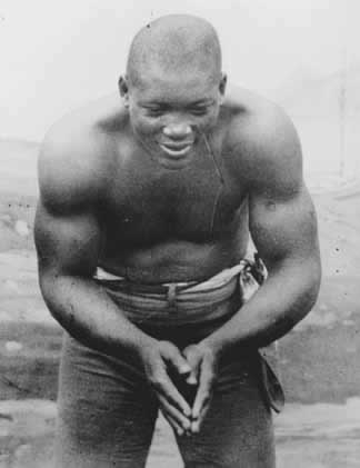 Heavyweight champion Jack Johnson in his prime