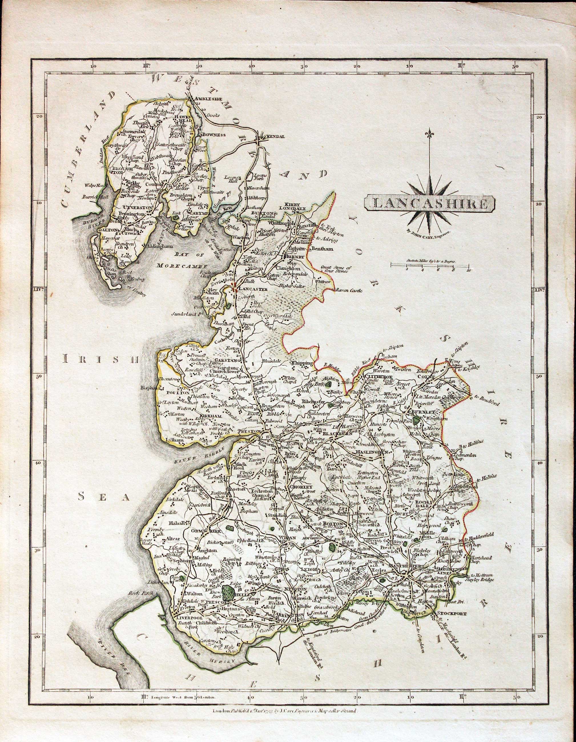 Old Lancashire Maps