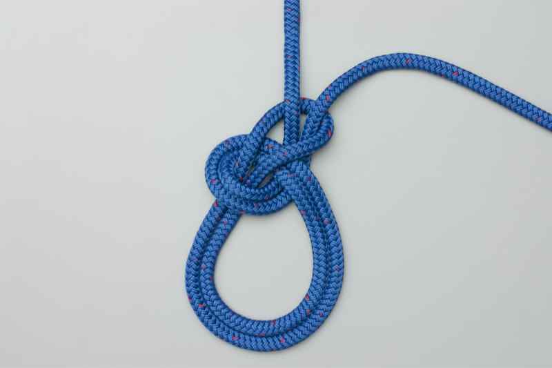 Bowline on a Bight, Step-by-Step Animation