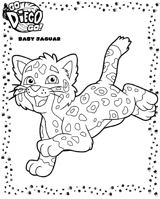 jaguars coloring pages free