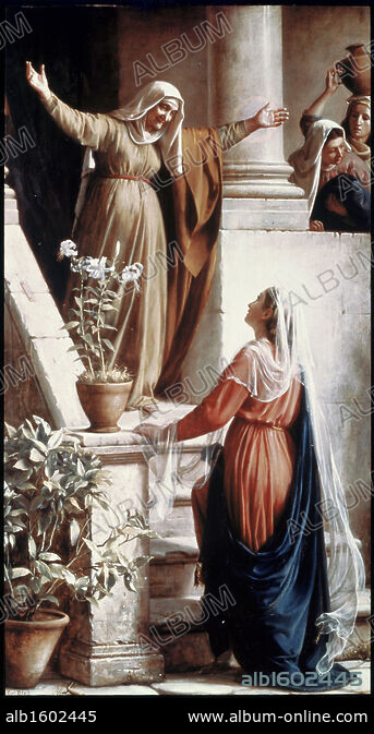 The Visitation Carl Heinrich Bloch (1834-1890 Danish) National History ...