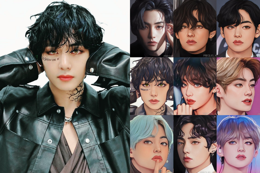 BTS members as anime characters Jin as Gojo RM as Loid and more