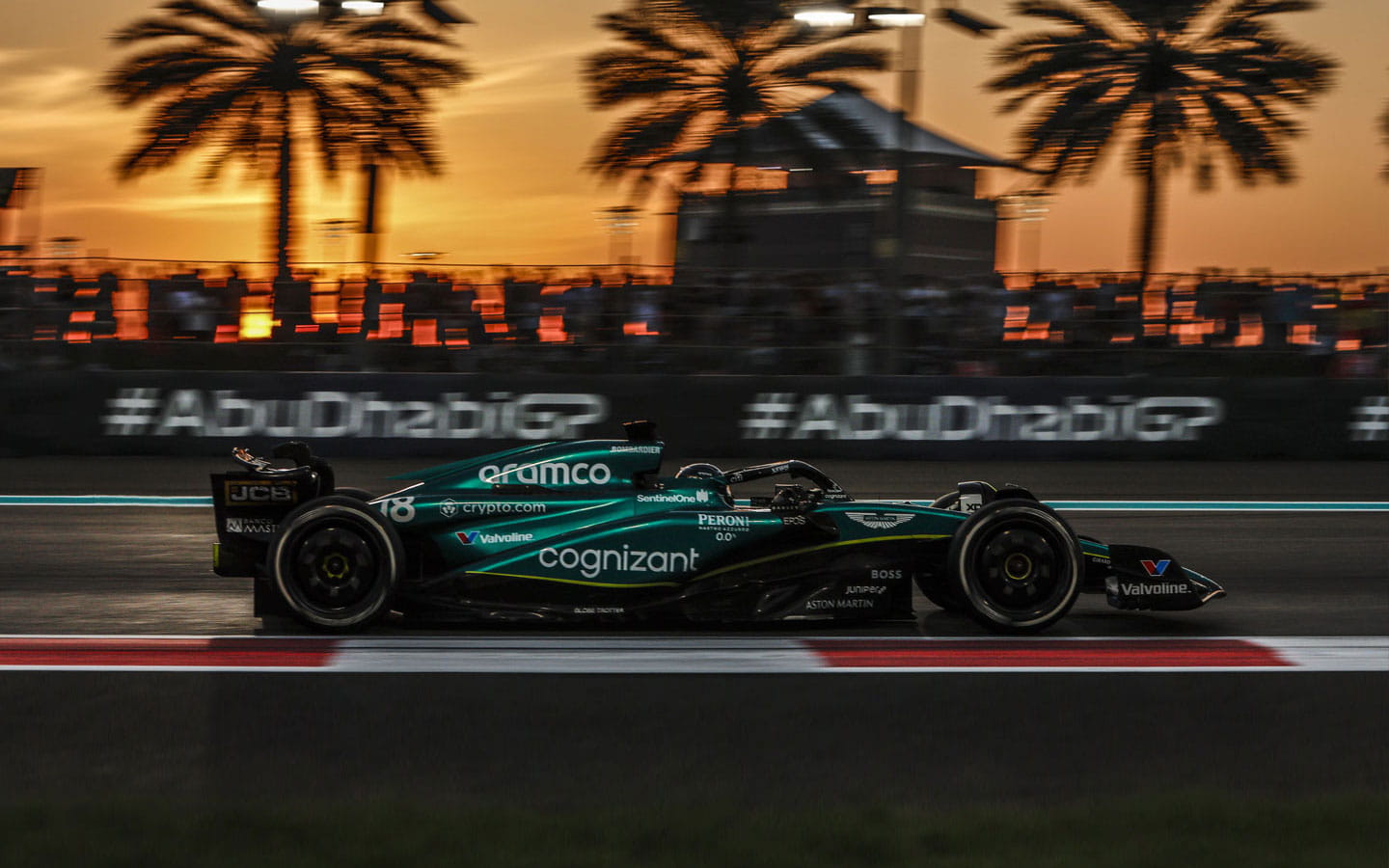 Aramco Aston Martin F1 car