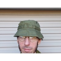 BUSH GIGGLE  HAT OLIVE GREEN AUSTRALIAN ARMY VIETNAM REPRODUCTION