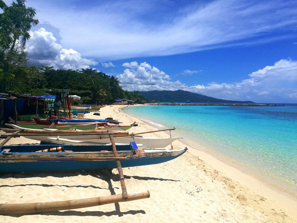 Badian Island beach Cebu