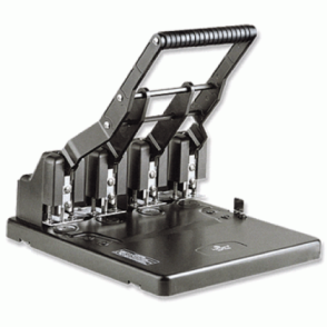 Kangaro HDP-4160 Heavy-Duty 4 holes Puncher 150-sheets capacity - Black (pc)