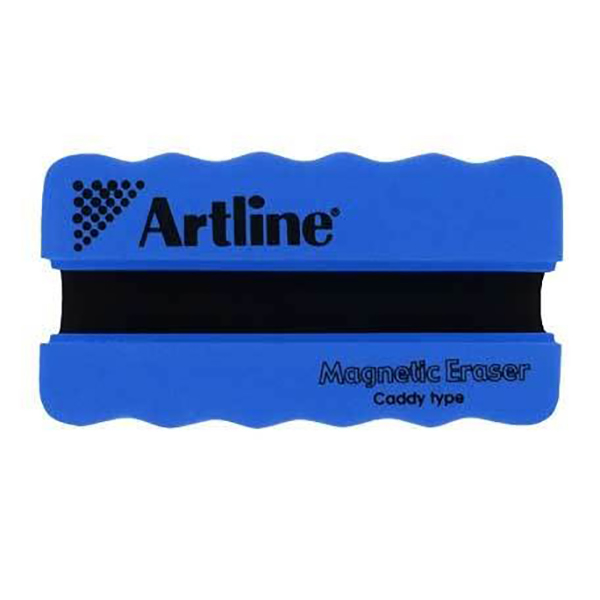 Artline Magnetic Whiteboard Eraser with Holder - Blue (pc)