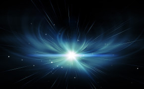 Blue Flare HD Desktop Wallpaper 08713