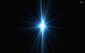 Blue Flare Background Wallpaper 08710