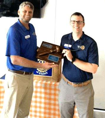 Bishop takes over Starke Rotary leadership