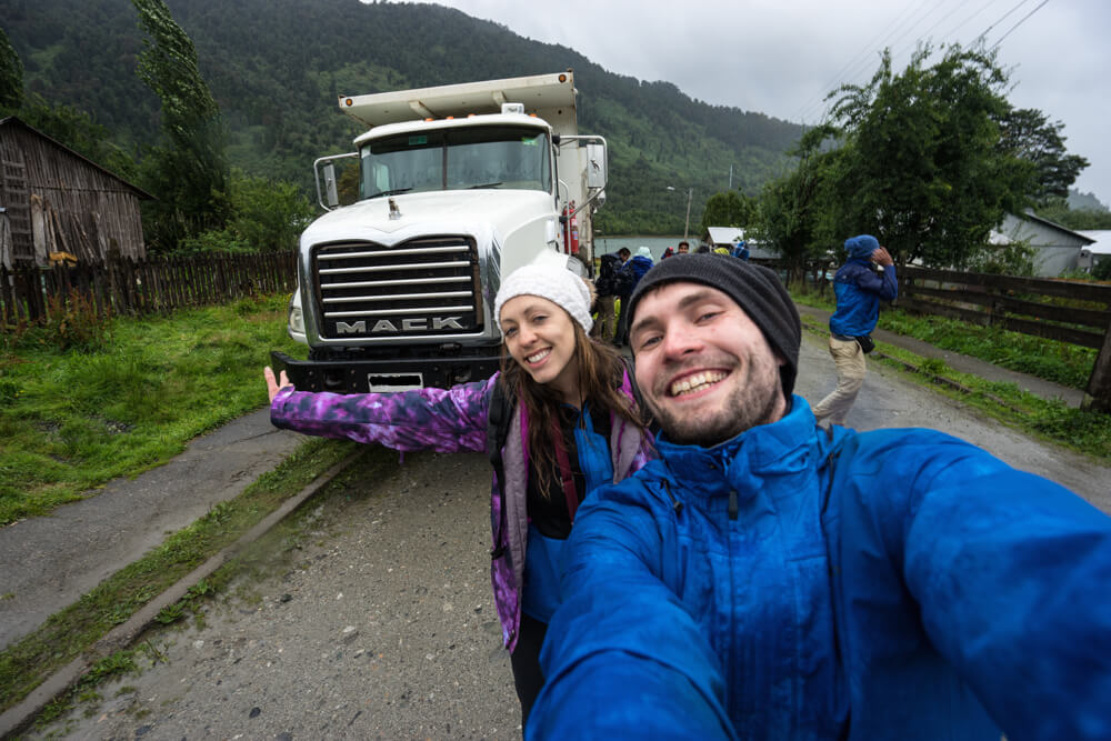 chile hitchhiking