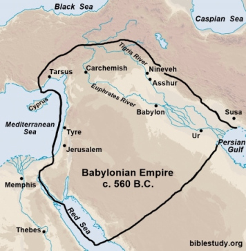 Babylon On World Map