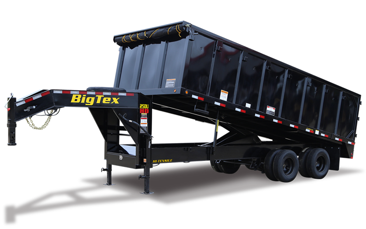 Big Tex Gooseneck dump trailer