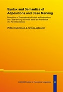 Image result for My Case, For an Adposition Lexical Polysemy of Adpositions and Case Markers in Finnish and Latin.. Size: 127 x 185. Source: www.kulturkaufhaus.de