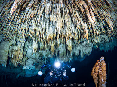 cave diving mexico