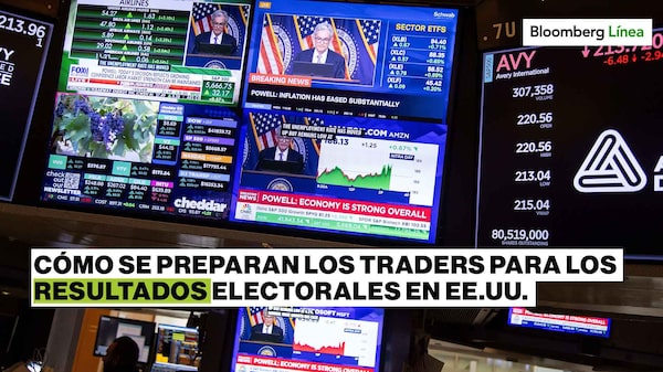 Cómo se preparan los traders para los resultado electorales en EE.UU.