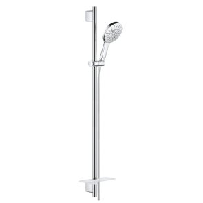 Grohe Rainshower SmartActive 130 Dušas komplekts, 3 režīmi, 900mm sliede, hroms