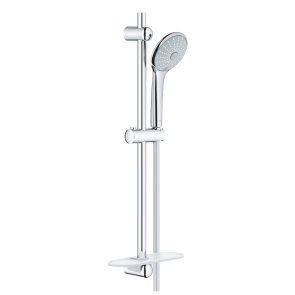 Grohe Euphoria 110 Massage Rokas dušas komplekts, 3 režīmi, 600mm sliede, hroms