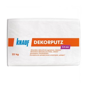 Knauf Dekorputz Cementa dekoratīvais apmetums (lietutiņš) 2mm, 25kg