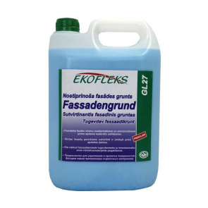 Ekofleks Fassadengrund GL27 nostiprinoša fasādes grunts, 10L