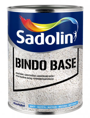 Sadolin Bindo Base BW Gruntskrāsa iekšdarbiem, matēta, balta 1L