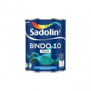 Sadolin Bindo 10 Noturīga pret mazgāšanu, matēta krāsa sienām BW  0.9L