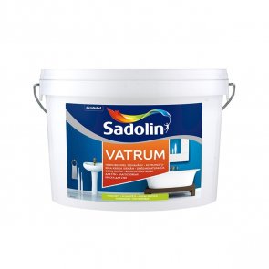 Sadolin Vatrum Mitrumizturīga krāsa sienām, pusmatēta BW 5L