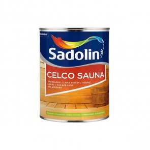 Sadolin Celco Sauna Pusmatēta laka pirtīm un saunām 1L