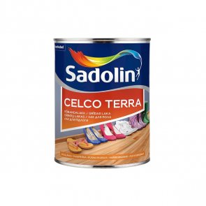 Sadolin Celco Terra Pusspīdīga laka koka grīdai 1L