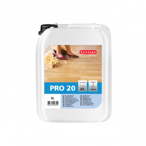 Synteko Pro XC 20 laka grīdai, pusmatēta, H20 bāze 5L