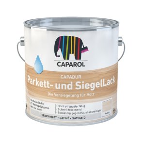 Caparol Capacryl Parkett- und SiegelLack Spīdīga ūdens bāzes laka parketa/koka grīdām 0.75L