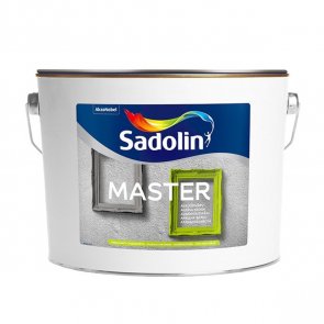 Sadolin Master Pusmatēta krāsa koka un metāla virsmām BW 10L