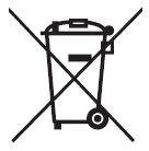 Abb. Symbol zur Kennzeichnung von Elektro- und Elektronikgeräten (BGBl. 2015 I S. 1763) Abb. Symbol zur Kennzeichnung von Elektro- und Elektronikgeräten (BGBl. 2015 I S. 1763)